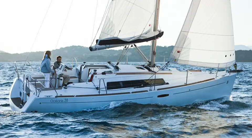 Sailboat rental Beneteau Oceanis 37 Sailing Boat in Barcelona - Aria.Image 1