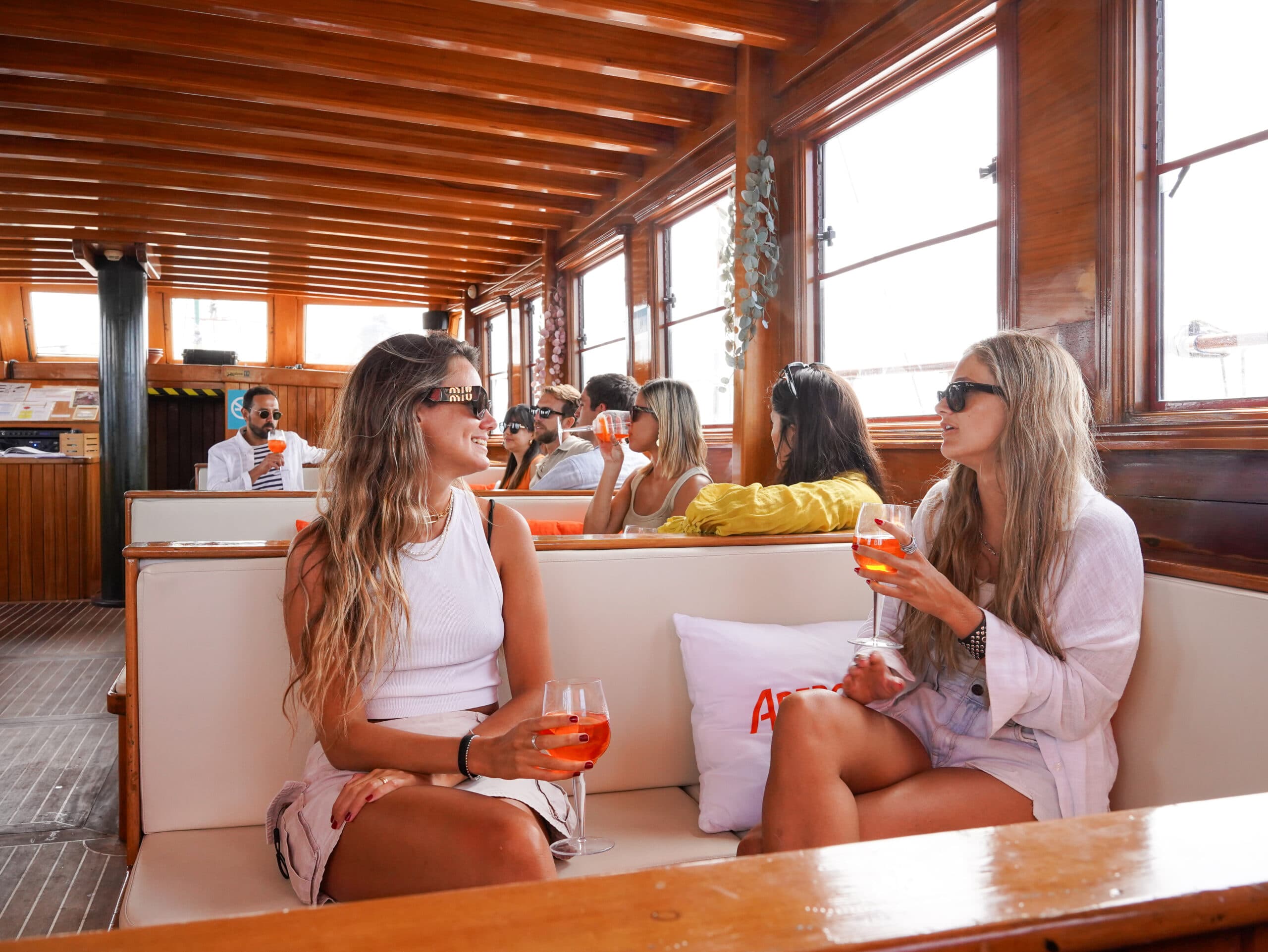 Wooden Sailboat Ride In Barcelona With Aperol Spritz - Aria.Image 3