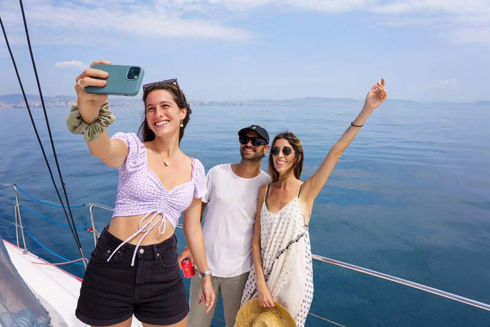 Sunset Sailboat Ride In Barcelona With Live Music By Aperol - Aria.Image 5